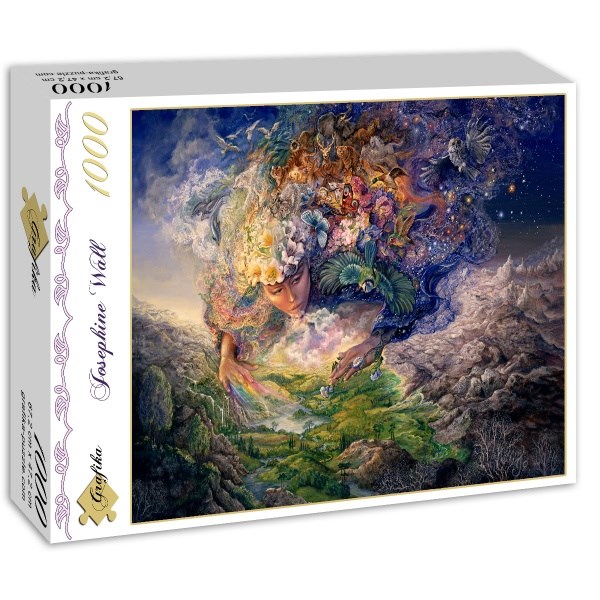 Grafika (02326) - Josephine Wall: "Breath of Gaia" - 1000 pieces puzzle