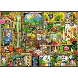 Ravensburger (19482) - Colin Thompson: "The Gardener's Cupboard" - 1000 pieces puzzle