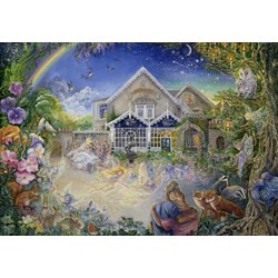 Grafika Kids (01529) - Josephine Wall: "Enchanted Manor" - 100 pieces puzzle