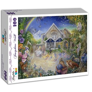 Grafika Kids (01529) - Josephine Wall: "Enchanted Manor" - 100 pieces puzzle