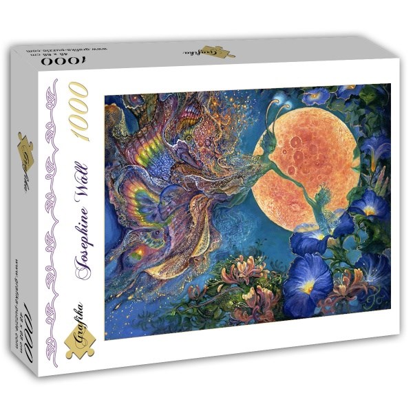 Grafika (T-00259) - Josephine Wall: "Moonlit Awakening" - 1000 pieces puzzle