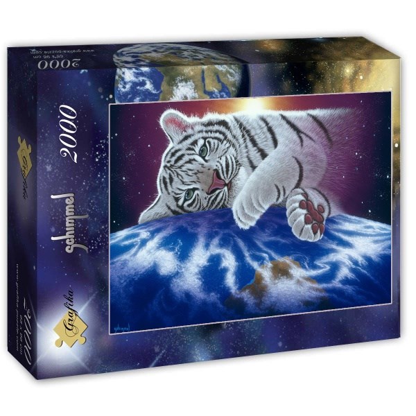 Grafika (T-00413) - Schim Schimmel, William Schimmel: "Cuddle Time" - 2000 pieces puzzle