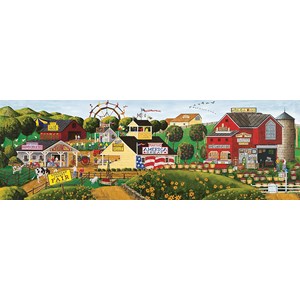 MasterPieces (71728) - Art Poulin: "Apple Annie's Carnival Time" - 1000 pieces puzzle