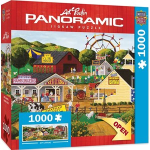 MasterPieces (71728) - Art Poulin: "Apple Annie's Carnival Time" - 1000 pieces puzzle