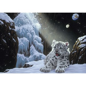 Grafika (T-00429) - Schim Schimmel, William Schimmel: "Ice House" - 2000 pieces puzzle