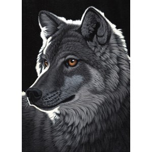 Grafika Kids (01703) - Schim Schimmel: "Night Wolf" - 24 pieces puzzle