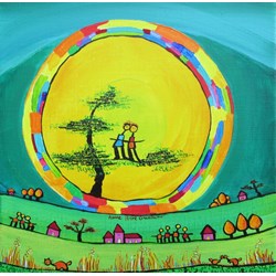 Grafika (02444) - Anne Poire, Patrick Guallino: "Bulle d'Emeraude Chaleureuse" - 1500 pieces puzzle