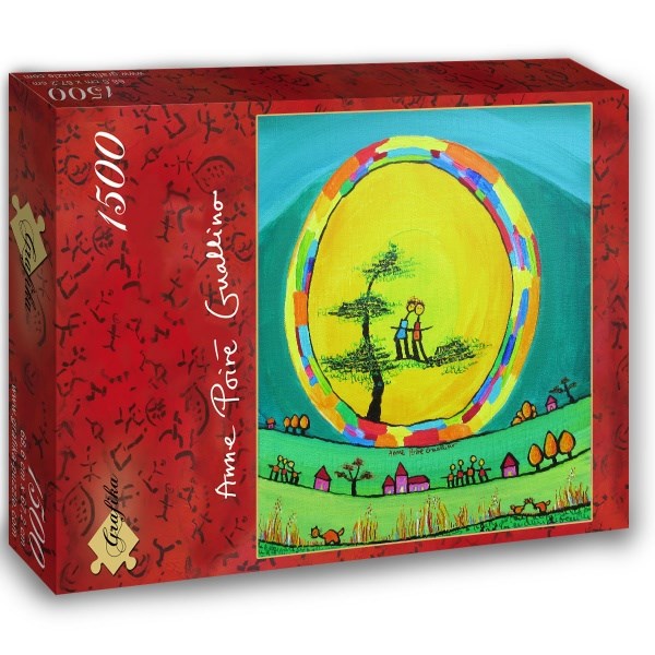 Grafika (02444) - Anne Poire, Patrick Guallino: "Bulle d'Emeraude Chaleureuse" - 1500 pieces puzzle