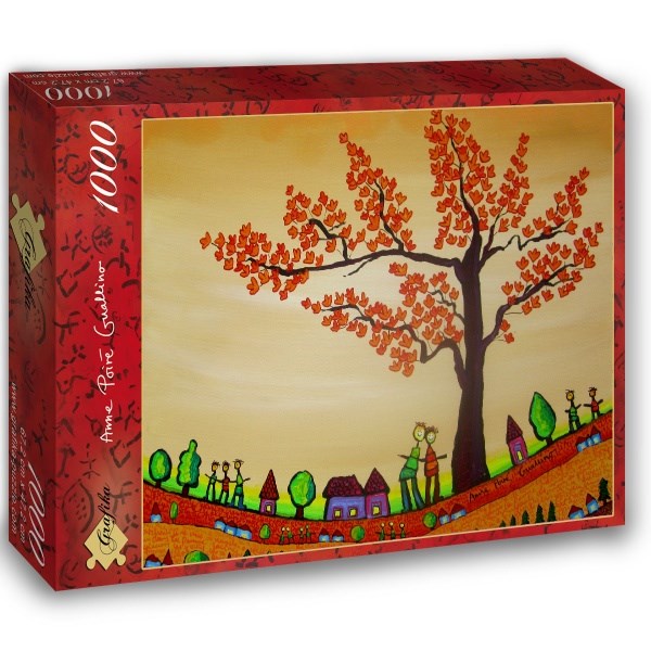 Grafika (02465) - Anne Poire, Patrick Guallino: "Paisible" - 1000 pieces puzzle