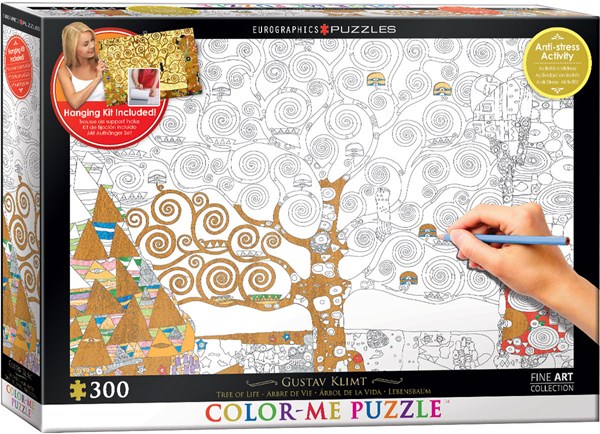 Eurographics (6033-0921) - Gustav Klimt: "Tree of Life" - 300 pieces puzzle