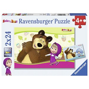 Ravensburger (09046) - "Masha and the Bear" - 24 pieces puzzle