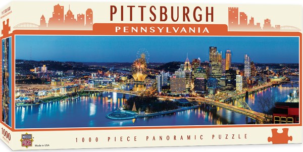 MasterPieces (71589) - James Blakeway: "Pittsburgh" - 1000 pieces puzzle