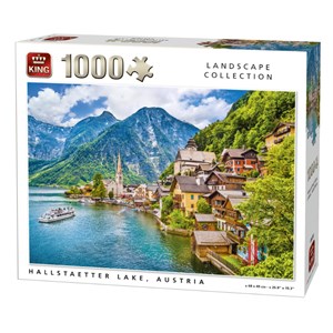King International (05650) - "Hallstatt, Austria" - 1000 pieces puzzle