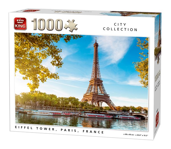 King International (05661) - "Eiffel Tower" - 1000 pieces puzzle
