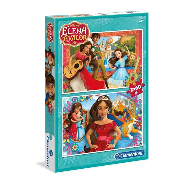 Clementoni (07132) - "Elena Avalor" - 60 pieces puzzle