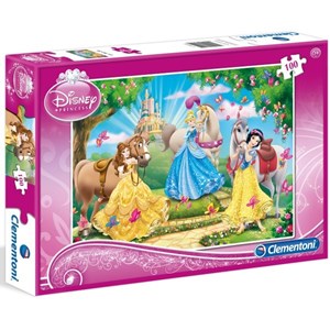 Clementoni (07222) - "Disney Princess" - 100 pieces puzzle