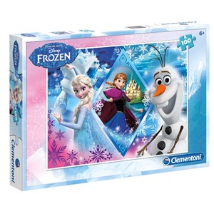 Clementoni (07230) - "Frozen" - 100 pieces puzzle