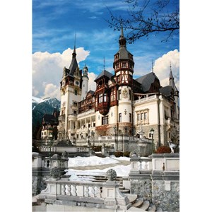 D-Toys (63038-8) - "Peles Castle Portrait" - 1000 pieces puzzle