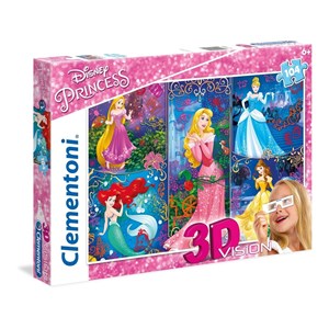 Clementoni (20609) - "Disney Princess" - 104 pieces puzzle