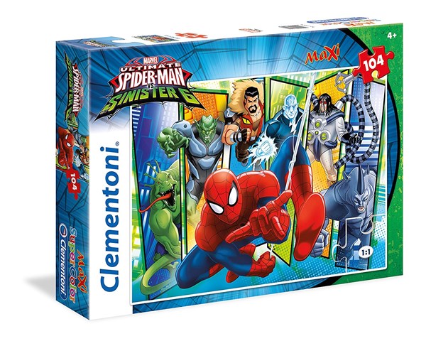 Clementoni (23704) - "Spiderman" - 104 pieces puzzle