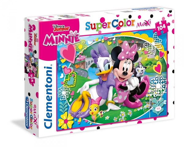 Puzzle Minnie SuperColor 104 pièces - Clementoni