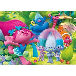 Clementoni (23981) - "Trolls" - 104 pieces puzzle