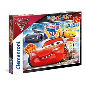 Clementoni (27072) - "Cars 3" - 104 pieces puzzle