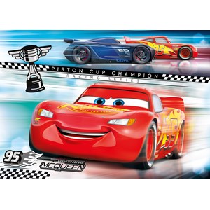 Clementoni (27074) - "Cars 3" - 104 pieces puzzle