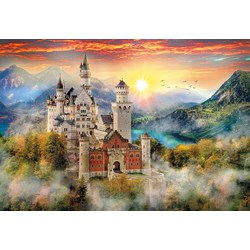 Clementoni (32559) - "Neuschwanstein, Germany" - 2000 pieces puzzle
