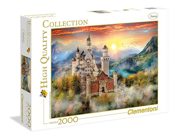 Clementoni (32559) - "Neuschwanstein, Germany" - 2000 pieces puzzle