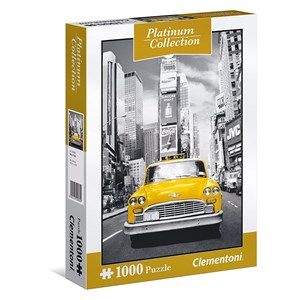 Clementoni (39398) - "New York Taxi" - 1000 pieces puzzle