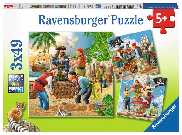 Ravensburger (08030) - "Pirates" - 49 pieces puzzle