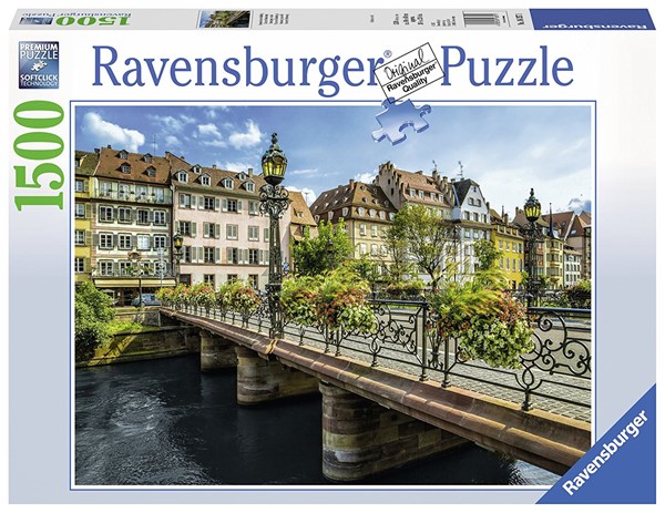 Ravensburger (16357) - "Summery Strasbourg" - 1500 pieces puzzle