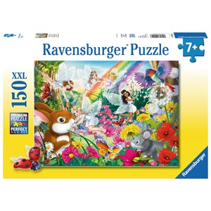 Ravensburger (10044) - "Beautiful Fairy Forest" - 150 pieces puzzle