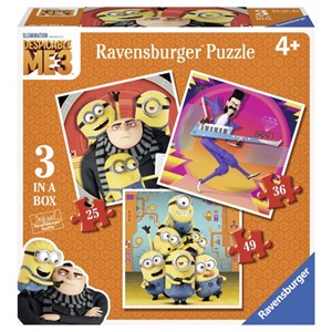 Ravensburger (06924) - "Minions" - 25 39 46 pieces puzzle