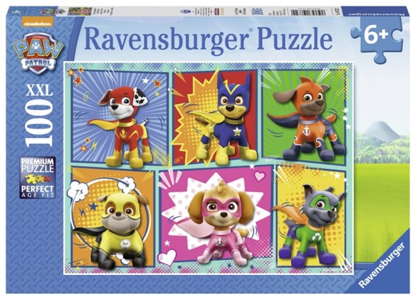 Ravensburger (10732) - "Paw Patrol" - 100 pieces puzzle