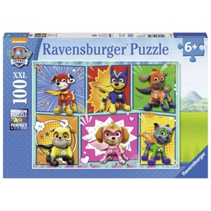 Ravensburger (10732) - "Paw Patrol" - 100 pieces puzzle