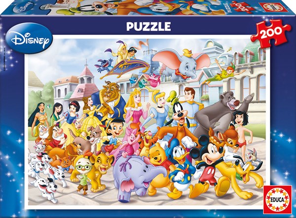 Educa (13289) - "Disney Parade" - 200 pieces puzzle