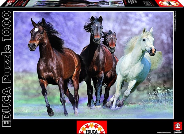 Educa (14809) - "Galloping" - 1000 pieces puzzle
