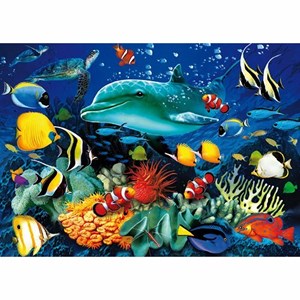 Clementoni (39186) - "Under Water Life" - 1000 pieces puzzle