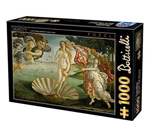 D-Toys (66954-RN04) - Sandro Botticelli: "The Birth of Venus" - 1000 pieces puzzle