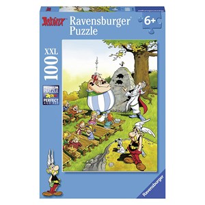Ravensburger (10958) - "Asterix & Obelix, Schoolboy Obelix" - 100 pieces puzzle