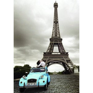 Ravensburger (19243) - "Romantic Paris" - 1000 pieces puzzle