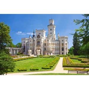 Castorland (C-102167) - "Hluboka Castle, Czech Republic" - 1000 pieces puzzle