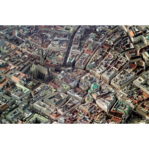 Piatnik (537844) - "Vienna Skyview" - 1000 pieces puzzle