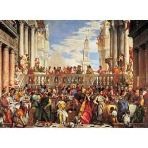 Clementoni (34515) - Paolo Veronese: "The Marriage in Cana" - 4000 pieces puzzle