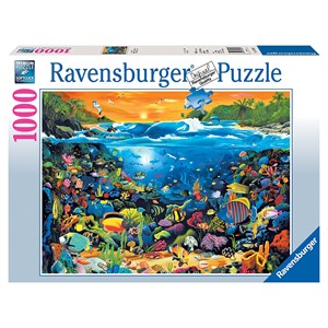 Ravensburger (19268) - "Underwater Fun" - 1000 pieces puzzle