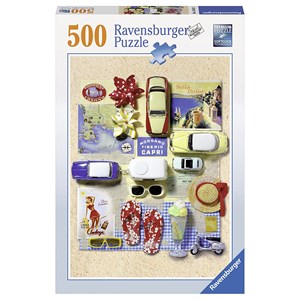 Ravensburger (14641) - "Summer In Italy" - 500 pieces puzzle