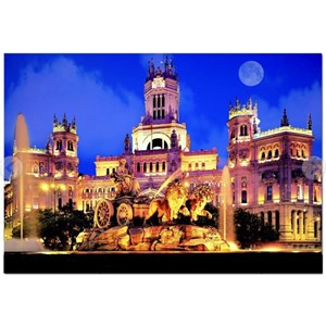 Educa (14135) - "Cibeles Square, Madrid, Spain" - 1000 pieces puzzle
