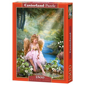 Castorland (C-150908) - Lisa Jane: "Golden Pond" - 1500 pieces puzzle